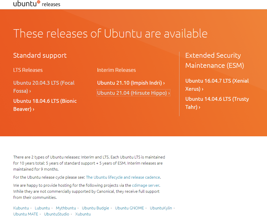 Ubuntu官网